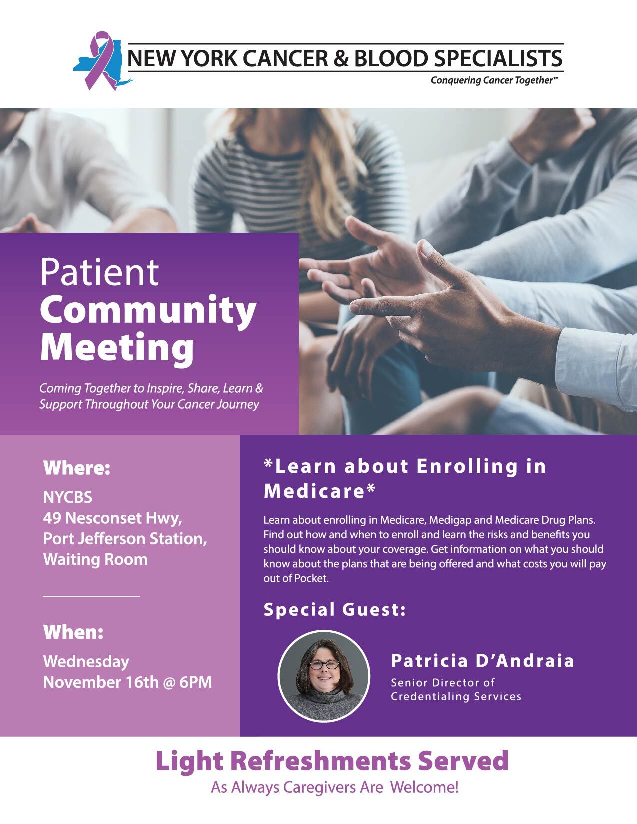 Patient Community Meeting Medicare image