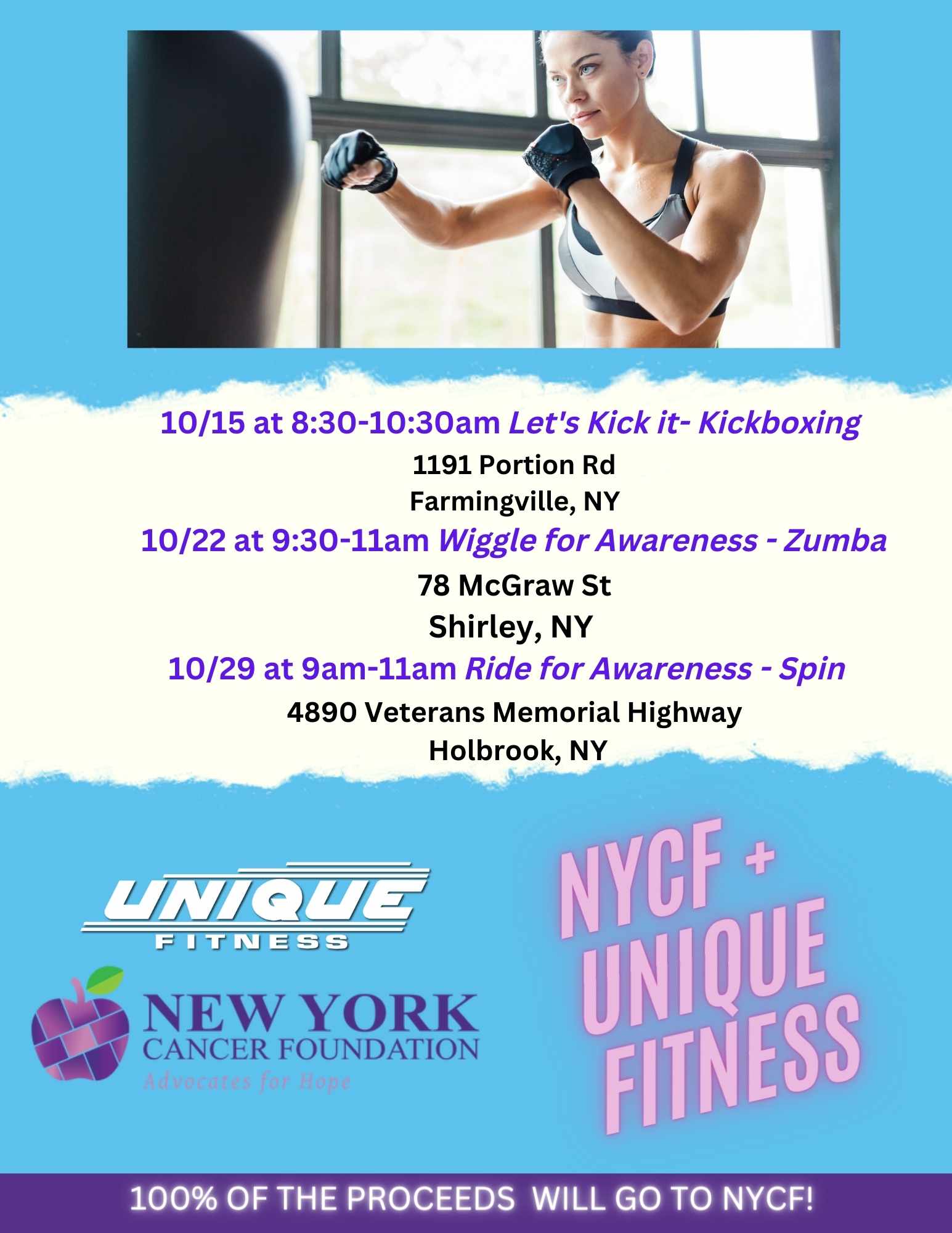 NYCF + Unique Fitness image