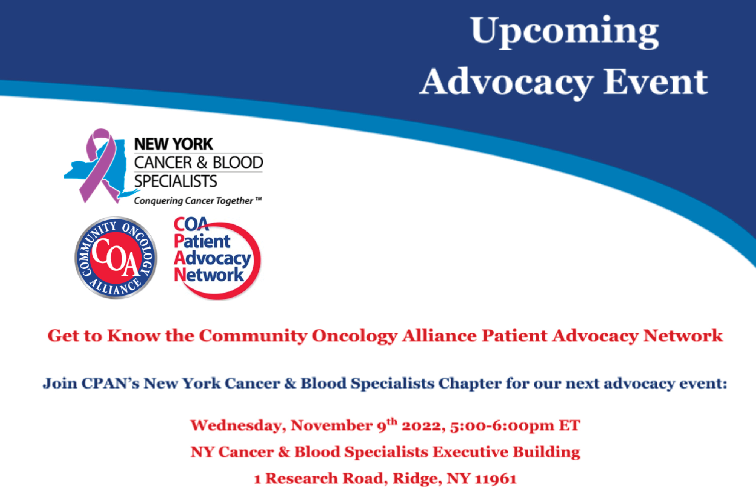 Get to Know the Community Oncology Alliance Patient Advocacy Network image