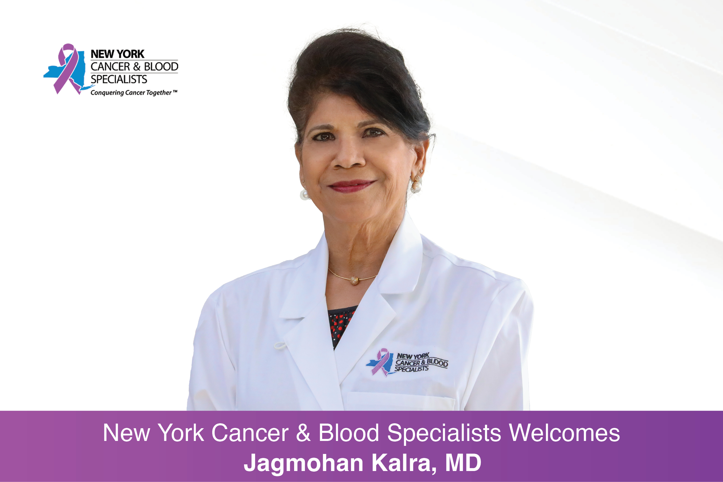 Jagmohan Kalra, MD Joins New York Cancer & Blood Specialists image