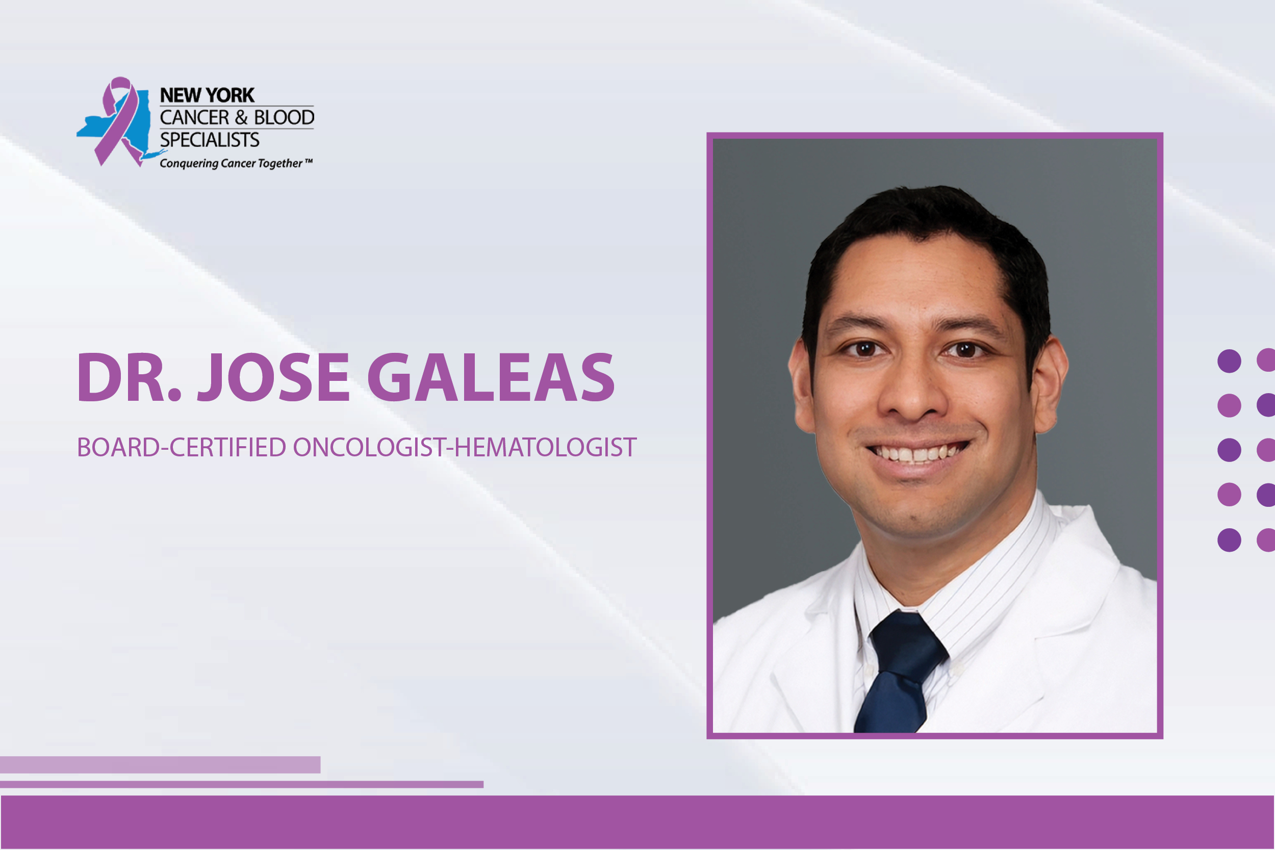 Dr. Jose Galeas Joins NYCBS image