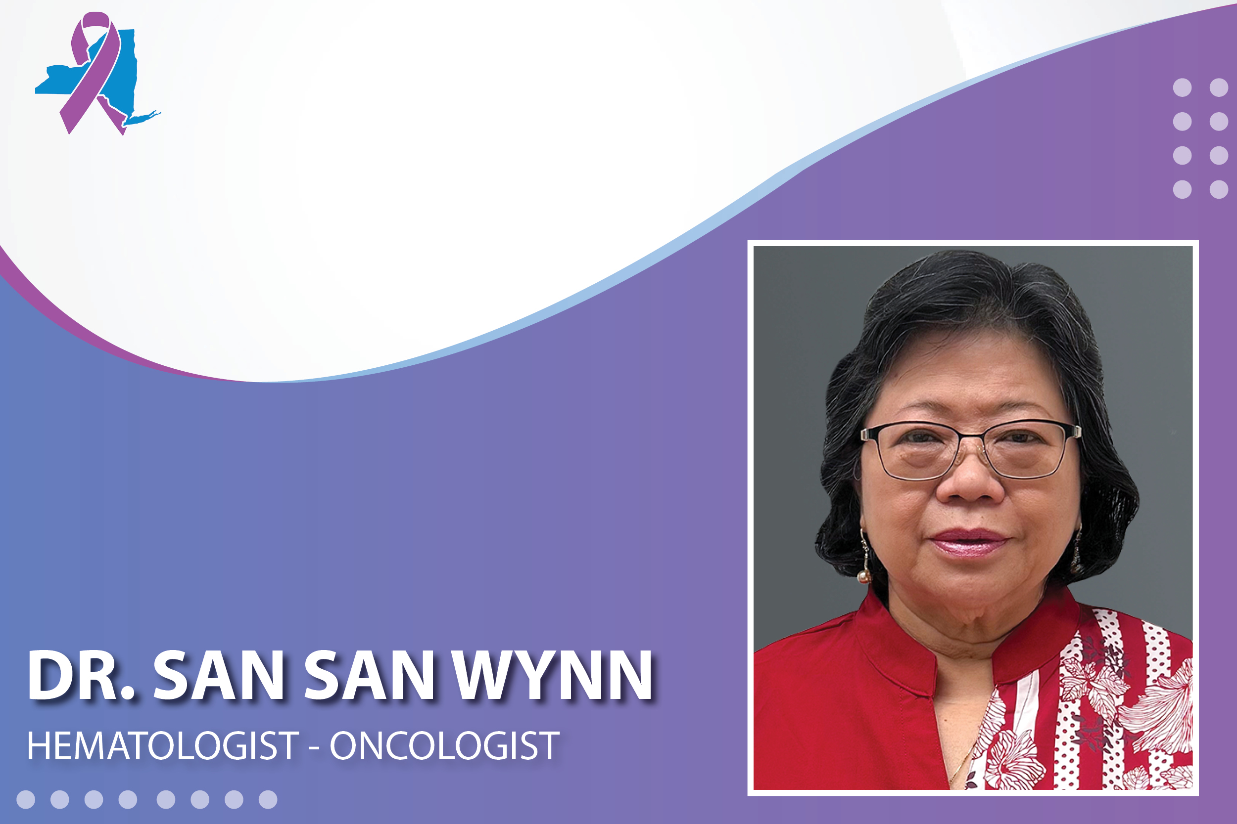 Hematologist-Oncologist Dr. San San Wynn Joins NYCBS image