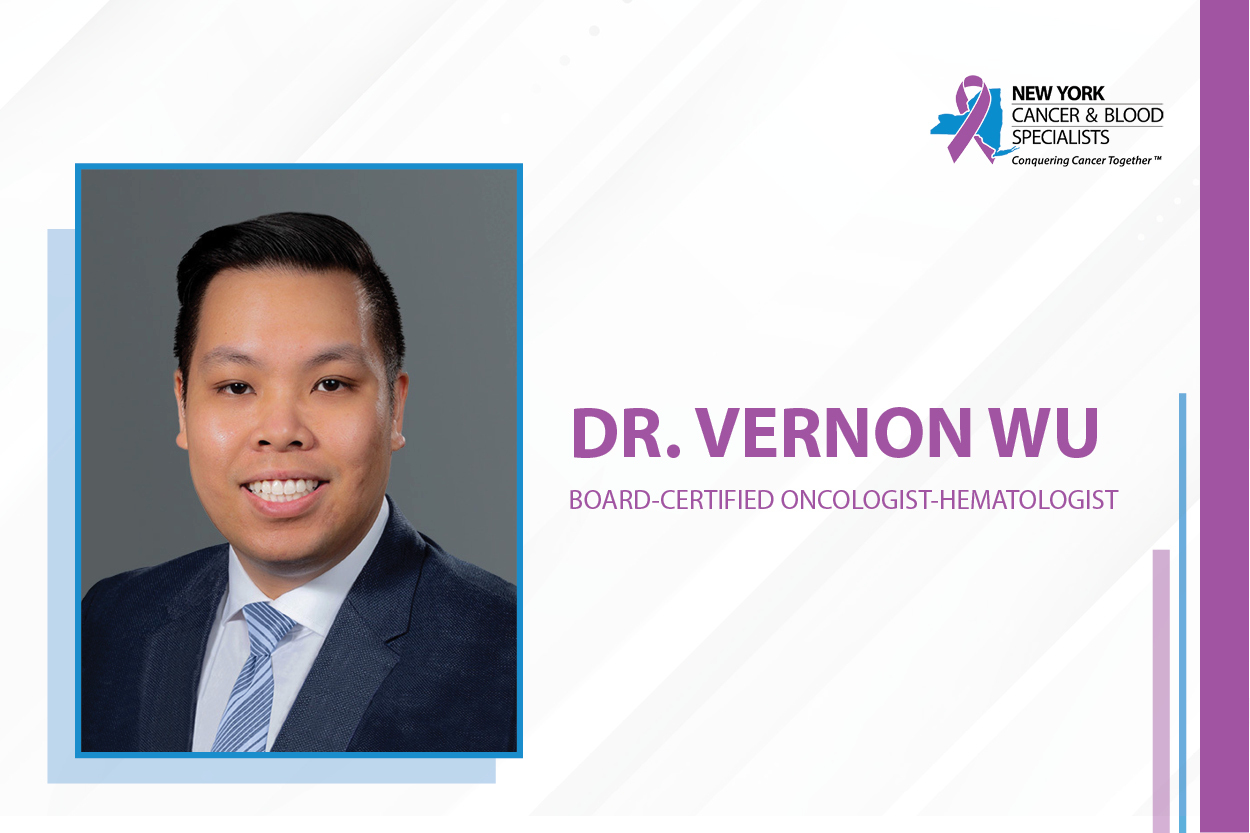 New York Cancer & Blood Specialists Welcomes Hematologist-Oncologist Dr. Vernon Wu image