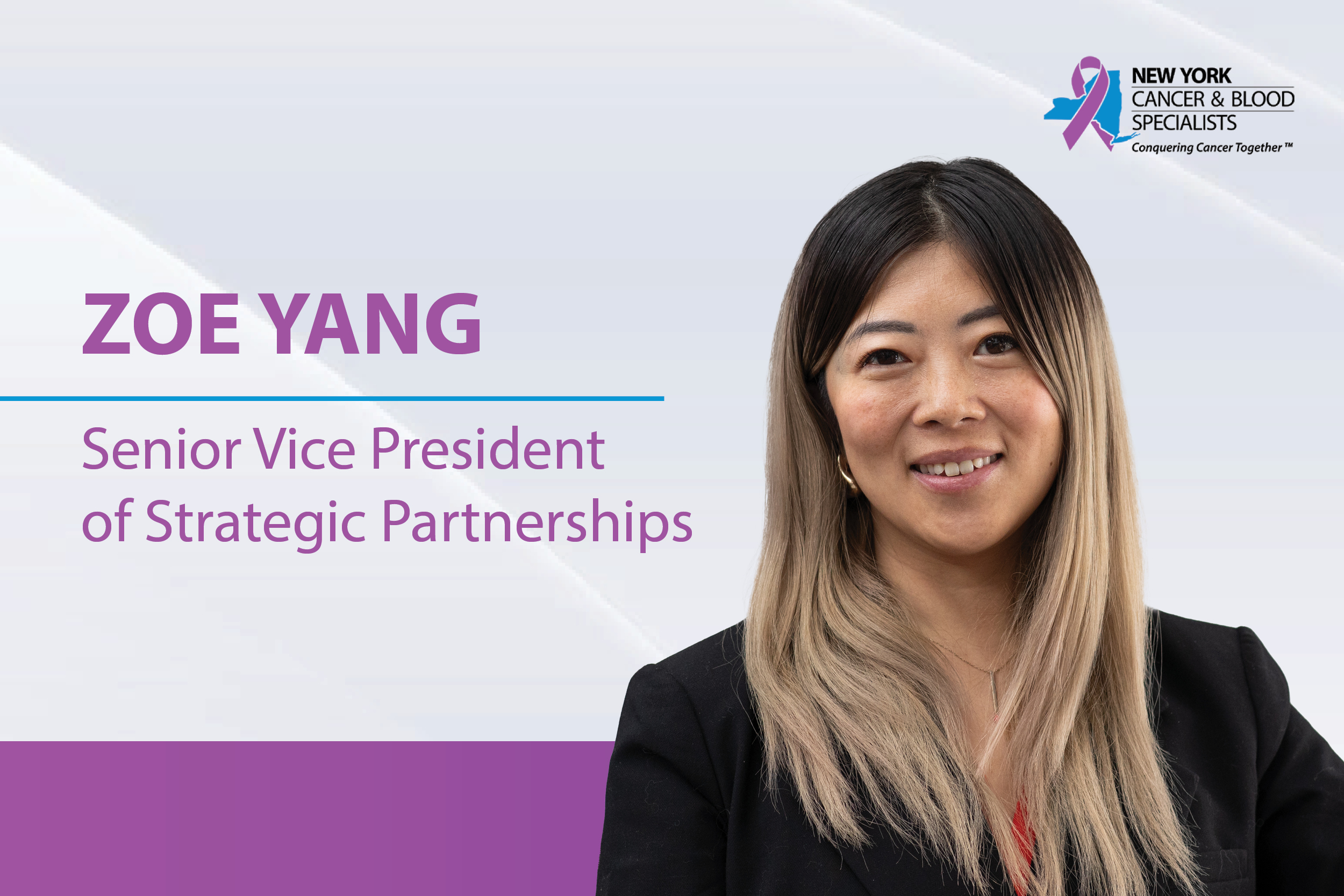 NYCBS Appoints Zoe Yang Senior Vice President of Strategic Partnerships image