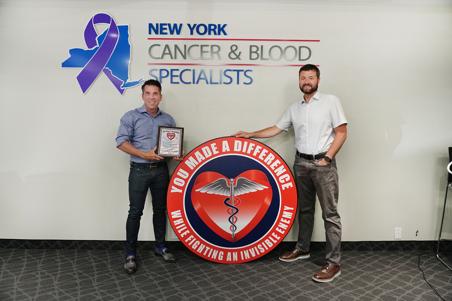 New York Cancer & Blood Specialists Awards Frontline Heroes image
