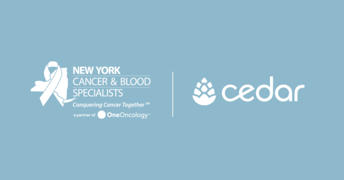 Cedar Partners With New York Cancer & Blood Specialists image