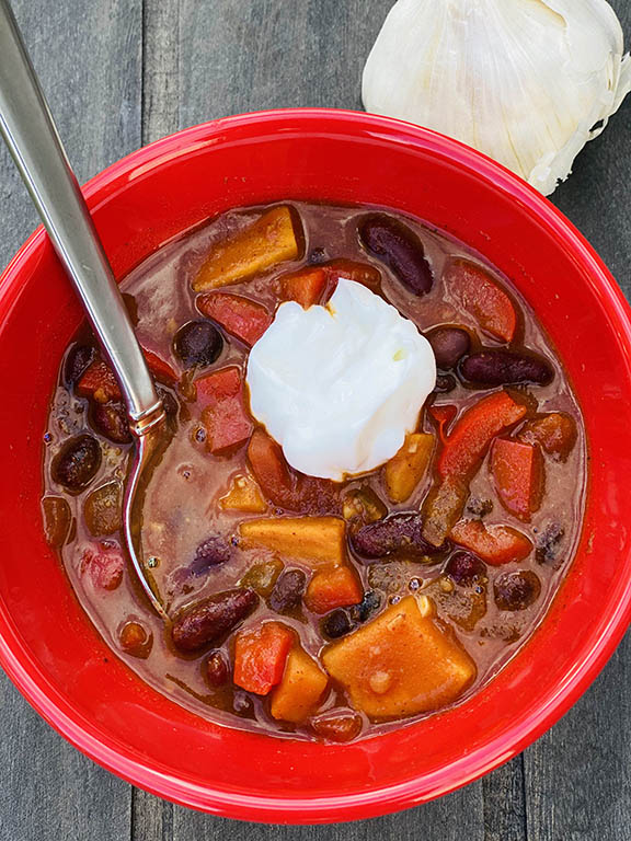Sweet Potato Chili Recipe image